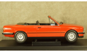 BMW 325i (E30) Convertible red, MCG18151, MCG 1:18, масштабная модель, scale18