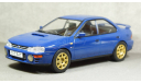 Subaru Impreza WRX blau RHD, CMC002, IXO 1:18, редкая масштабная модель, IXO Road (серии MOC, CLC), scale18