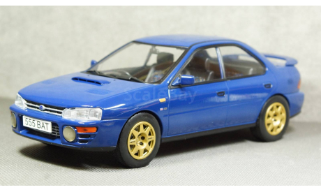 Subaru Impreza WRX blau RHD, CMC002, IXO 1:18, редкая масштабная модель, IXO Road (серии MOC, CLC), scale18