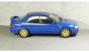 Subaru Impreza WRX blau RHD, CMC002, IXO 1:18, редкая масштабная модель, IXO Road (серии MOC, CLC), scale18