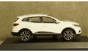 Renault Kadjar 2020 Pearl White, Norev 1:43, масштабная модель, scale43