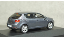 Seat Ibiza IV year 2008-2017 dark grey metallic, Seat 1:43, редкая масштабная модель, scale43