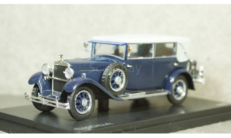 Skoda 860 1932 blue/black, Abrex 1:43, масштабная модель, scale43, Škoda