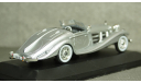 Mercedes 540K Spezial-Roadster (W29)1936 серебристый, Atlas 1:43, масштабная модель, Mercedes-Benz, 1/43