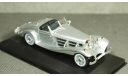 Mercedes 540K Spezial-Roadster (W29)1936 серебристый, Atlas 1:43, масштабная модель, Mercedes-Benz, 1/43