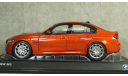 BMW M3 F80 Competition 2016 red, Norev 1:18, редкая масштабная модель, 1/18