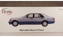 Mercedes S500 W140 1994 silver, iScale 1:18, масштабная модель, Mercedes-Benz, scale18