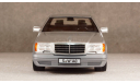 Mercedes S500 W140 1994 silver, iScale 1:18, масштабная модель, Mercedes-Benz, scale18