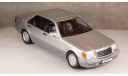 Mercedes S500 W140 1994 silver, iScale 1:18, масштабная модель, Mercedes-Benz, scale18