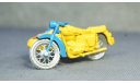Иж Юпитер 2К Милиция желто/голубой мотоцикл Тантал/Радон 1:30, масштабная модель мотоцикла, scale30