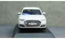 Audi A8L белый, IScale 1:43, масштабная модель, scale43