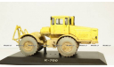 К 700 Кировец желтый со следами эксплуатации, 1:43, масштабная модель, Modellux, scale43