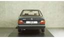 Mercedes 300E W124 1984 metallic-black, MCG 1:18, редкая масштабная модель, 1/18