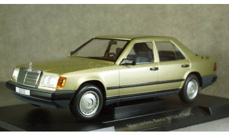 Mercedes 200D W124 1984 metallic-light green, MCG 1:18, редкая масштабная модель, Mercedes-Benz, scale18