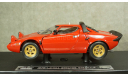 Lancia Stratos Stradale 1975 red, SunStar 1:18, редкая масштабная модель, scale18