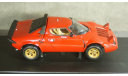 Lancia Stratos Stradale 1975 red, SunStar 1:18, редкая масштабная модель, scale18
