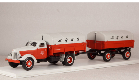 Зил-164АР Мука с прицепом ИАЗП-754В Мука, TruckTyr 1:43, масштабная модель, scale43