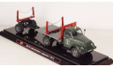 Газ-51 сортиментовоз с прицепом 1-ПР-5, TruckTyr 1:43, масштабная модель, scale43