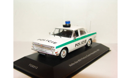 ВОЛГА ГАЗ М24 Police of the Czech Republic 1993, FOX013, 1:43, масштабная модель, scale43, Fox Toys