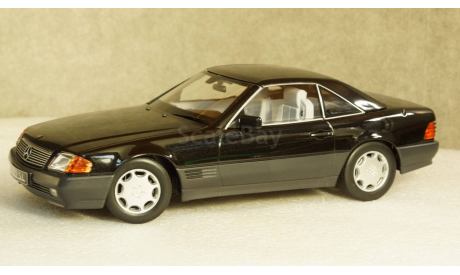 Mercedes 500 SL (R129), metallic black, 1993, KKDC180371, KK-Scale 1:18, масштабная модель, KK-Sale, scale18