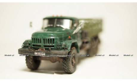 ЗИЛ 131 бортовой со следами эксплуатации, Modellux 1:43, масштабная модель, scale43