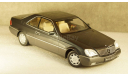 Mercedes 600 SEC (C140), metallic-grey, 1992, KKDC180341, KK-Scale 1:18, масштабная модель, KK-Sale, scale18