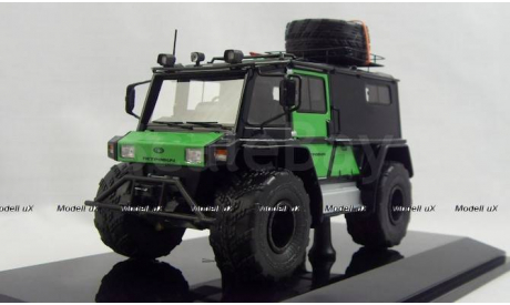 Петрович 204-50 4x4 черно-зеленый, 220450, DiP Models 1:43, редкая масштабная модель, scale43