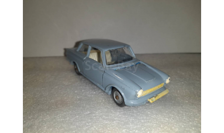 Ford Concul Cortina, серо-голубой цвет, масштабная модель, Ремейк СССР, scale43