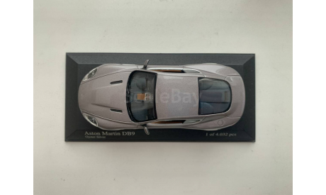 Aston Martin DB9, масштабная модель, Minichamps, scale43