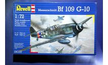Модель истребителя  Messerschmitt Bf-109G-10, сборные модели авиации, 1:72, 1/72, Revell