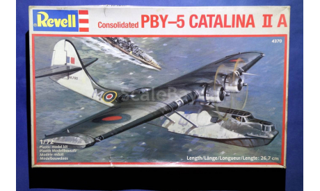 Модель гидросамолета-амфибии PBY-5A Catalina IIA, сборные модели авиации, scale72, Revell