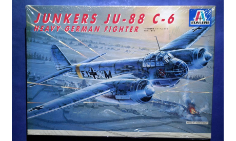 Модель тяжёлого истребителя Junkers Ju-88 C-6, сборные модели авиации, 1:72, 1/72, Italeri