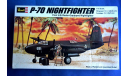 Модель ночного истребителя P-70 Nightfighter, сборные модели авиации, 1:72, 1/72, Revell, Douglas A-20C Havoc