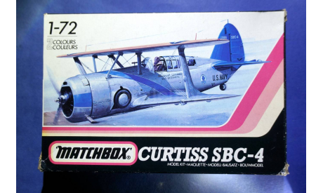 Модель Curtiss SBC-4, сборные модели авиации, 1:72, 1/72, Matchbox