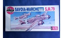 Модель бомбардировщика Savoia-Marchetti S.M.79 Sparviero, сборные модели авиации, scale72, AIRFIX