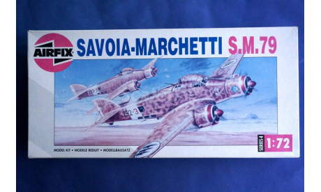 Модель бомбардировщика Savoia-Marchetti S.M.79 Sparviero, сборные модели авиации, scale72, AIRFIX