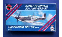 Модель истребителя Supermarine Spitfire Mk.IIa, сборные модели авиации, AIRFIX, scale72