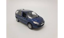 Peugeot 807 blue, масштабная модель, scale43