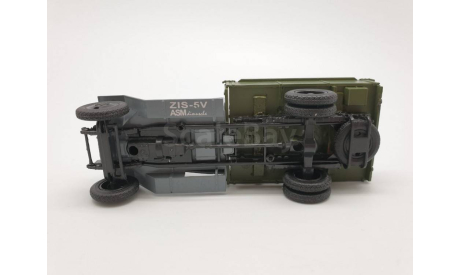 ЗИС-В5 борт серый-хаки, масштабная модель, scale43