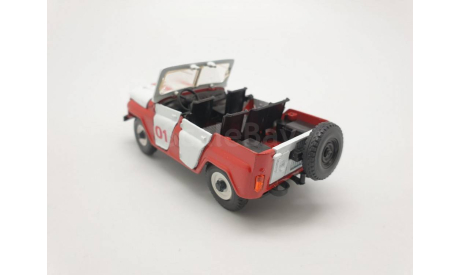 Ульяновский 469 Пожарная 01, масштабная модель, scale0