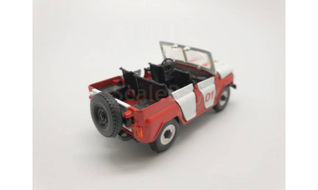Ульяновский 469 Пожарная 01, масштабная модель, scale0
