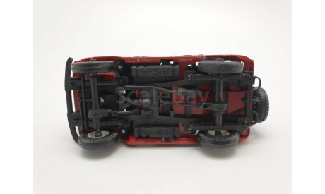 Ульяновский 469 Пожарная 01, масштабная модель, scale0