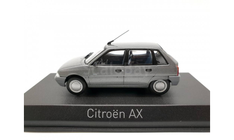 CITROEN AX Ten 1992 Dolmen Grey арт.155161, масштабная модель, scale43, Citroën