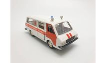 0211)РАФ 2203 скорая медицинская помощь, масштабная модель, scale43