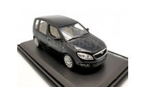 Skoda Roomster Facelift 2010г. black magic арт.143AB-018D, масштабная модель, scale43, Škoda
