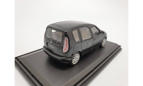 Skoda Roomster Facelift 2010г. black magic арт.143AB-018D, масштабная модель, scale43, Škoda