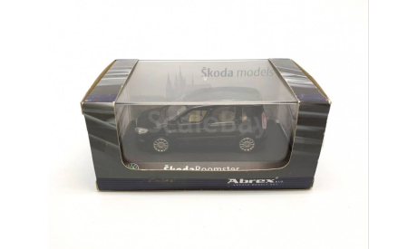 Skoda Roomster Facelift 2010г. black magic арт.143AB-018D, масштабная модель, scale43, Škoda