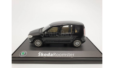 Skoda Roomster Facelift 2010г. black magic арт.143AB-018D, масштабная модель, scale43, Škoda