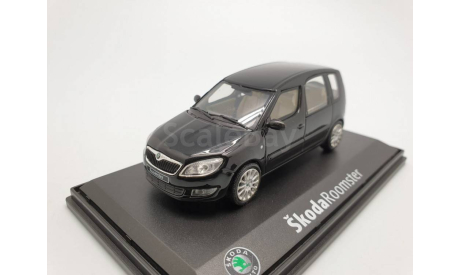 Skoda Roomster Facelift 2010г. black magic арт.143AB-018D, масштабная модель, scale43, Škoda