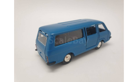 0064)РАФ 2203 Кобальтово-синий, масштабная модель, scale43